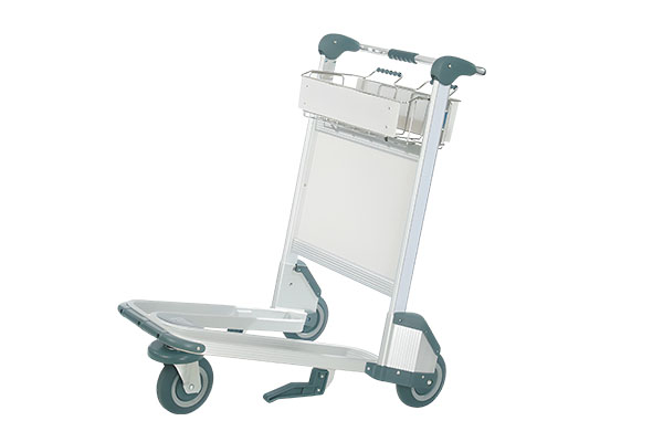 Is the material of the Luggage Trolley handle non-slip and comfortable?